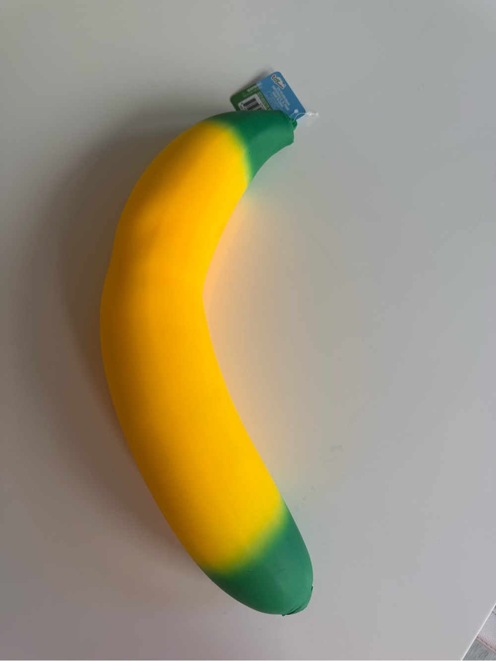 NEW Squeeezy" brand jumbo banana sensory squishy toy